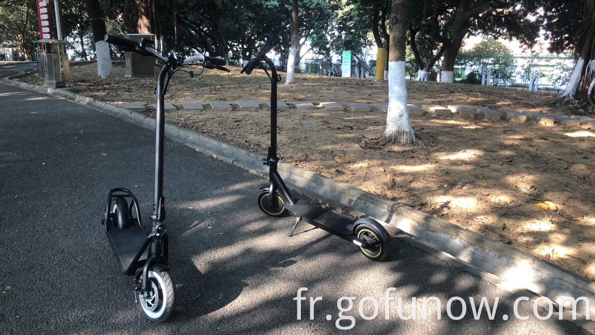 Scooter motorisé à roue de batterie rabattable G-Fun Skoter a lancé de la batterie